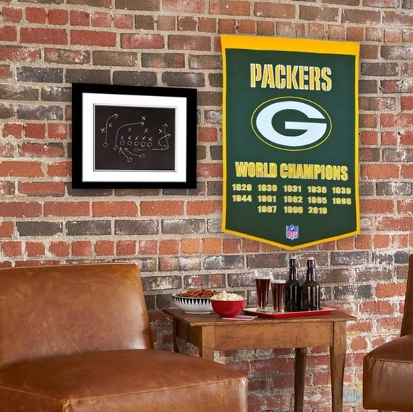 Green Bay Packers NFL Championship Dynasty Banner - Picture 8 of 8